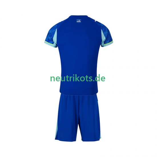 Fußballtrikot Olympique Marseille Kinder Ausweich 2025-2026 Kurzarm