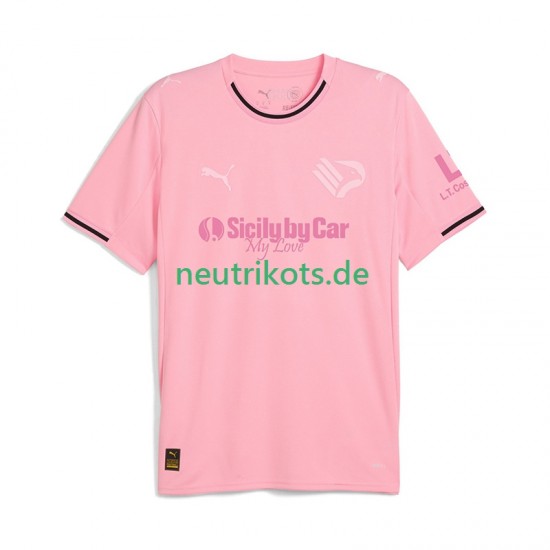 Fußballtrikot Palermo Herren Heim 2025-2026 Kurzarm