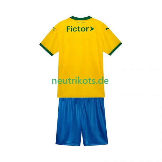 Fußballtrikot Palmeiras Kinder Ausweich 2025-2026 Kurzarm
