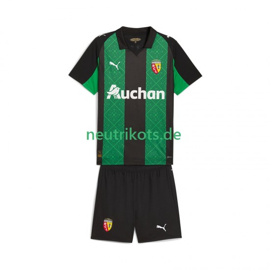 Fußballtrikot RC Lens Kinder Auswärts 2025-2026 Kurzarm