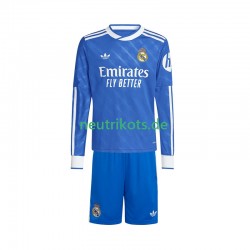 Fußballtrikot Real Madrid Kinder Ausweich 2025-2026 Langarm