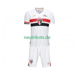 Fußballtrikot Sao Paulo Kinder Heim 2025-2026 Kurzarm