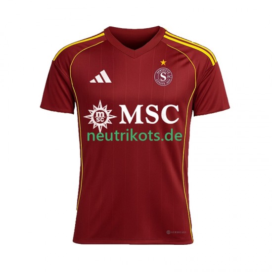 Fußballtrikot Servette FC Herren Heim 2025-2026 Kurzarm