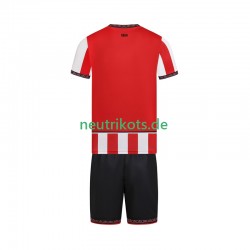 Fußballtrikot Sheffield United Kinder Heim 2025-2026 Kurzarm