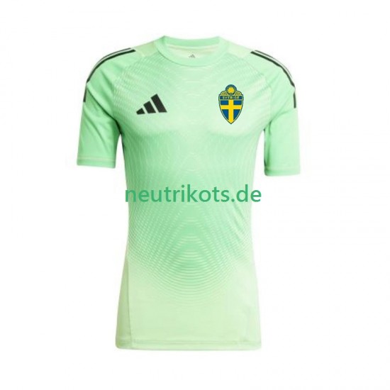 Fußballtrikot Schweden Torwart Herren Heim 2025-2026 Kurzarm