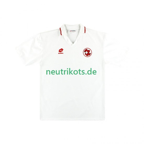 Fußballtrikot Schweiz Retro Herren Auswärts 1994 Kurzarm
