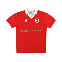 Fußballtrikot Schweiz Retro Herren Heim 1994 Kurzarm