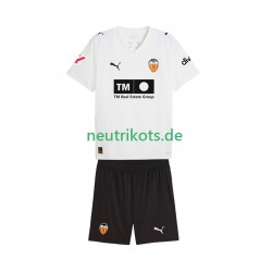Fußballtrikot Valencia CF Kinder Heim 2025-2026 Kurzarm
