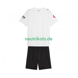 Fußballtrikot Valencia CF Kinder Heim 2025-2026 Kurzarm