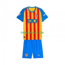 Fußballtrikot Valencia CF Kinder Ausweich 2025-2026 Kurzarm