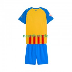 Fußballtrikot Valencia CF Kinder Ausweich 2025-2026 Kurzarm