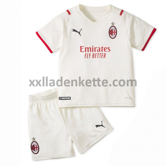 Fußballtrikot AC Mailand Kinder Auswärts 2021-2022 Kurzarm