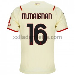 Fußballtrikot AC Mailand Mike Maignan 16 Auswärts 2021-2022 Kurzarm