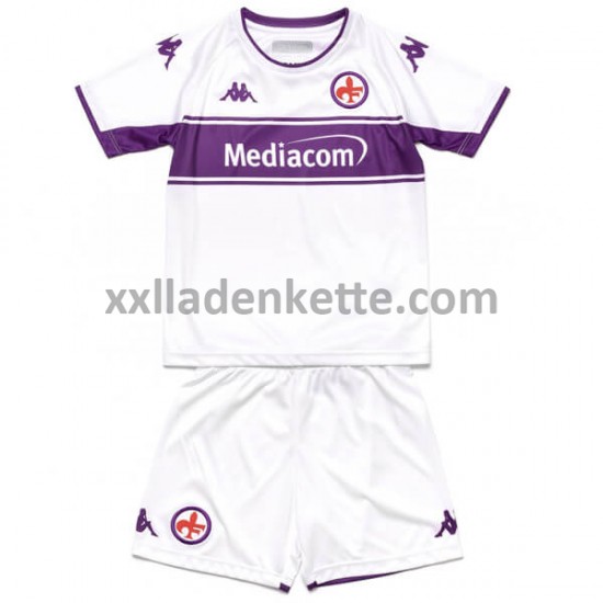 Fußballtrikot ACF Fiorentina Kinder Auswärts 2021-2022 Kurzarm