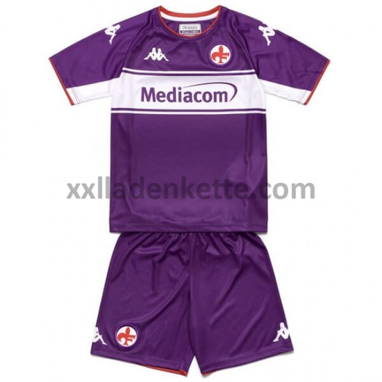 Fußballtrikot ACF Fiorentina Kinder Heim 2021-2022 Kurzarm