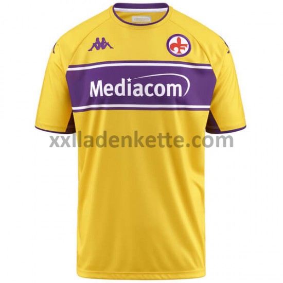 Fußballtrikot ACF Fiorentina Ausweich 2021-2022 Kurzarm