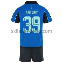Fußballtrikot AFC Ajax Antony 39 Kinder Auswärts 2021-2022 Kurzarm