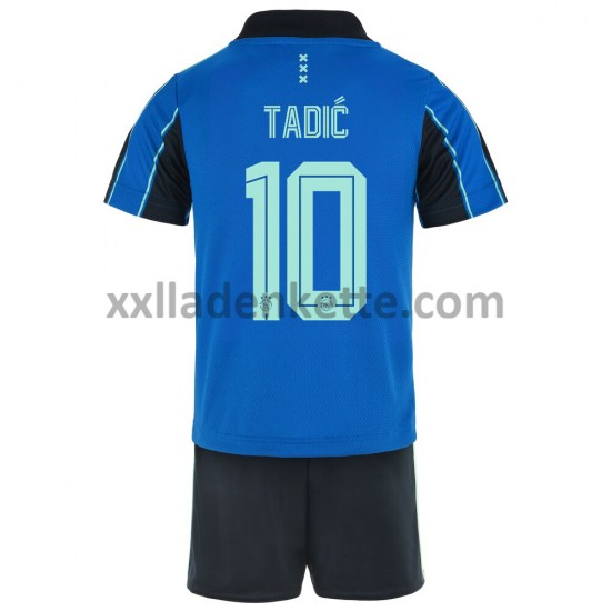 Fußballtrikot AFC Ajax Dusan Tadic 10 Kinder Auswärts 2021-2022 Kurzarm