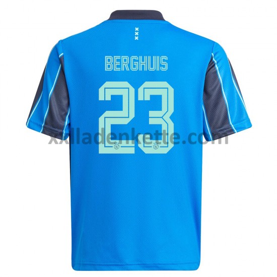 Fußballtrikot AFC Ajax Steven Berghuis 23 Auswärts 2021-2022 Kurzarm