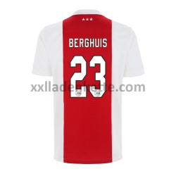 Fußballtrikot AFC Ajax Steven Berghuis 23 Heim 2021-2022 Kurzarm