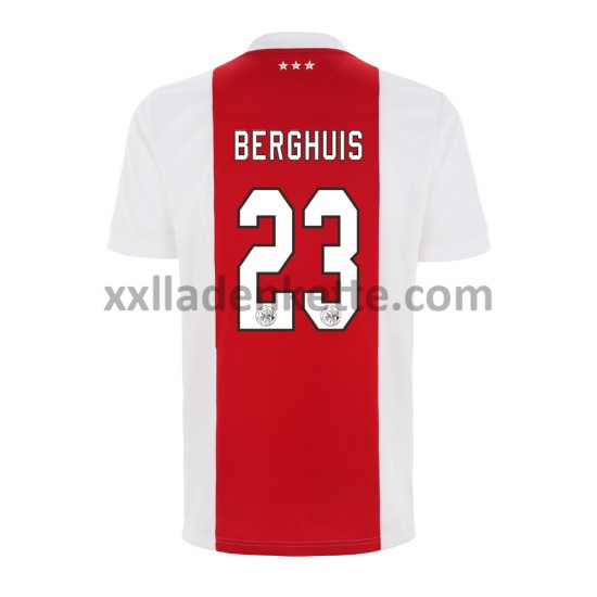 Fußballtrikot AFC Ajax Steven Berghuis 23 Heim 2021-2022 Kurzarm