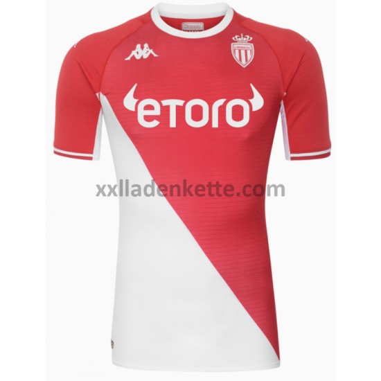 Fußballtrikot AS Monaco Heim 2021-2022 Kurzarm