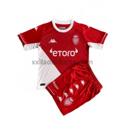 Fußballtrikot AS Monaco Kinder Heim 2021-2022 Kurzarm