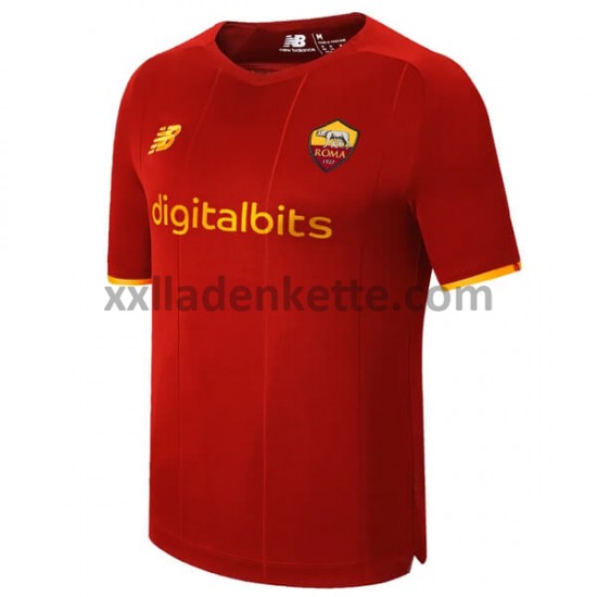 Fußballtrikot AS Rom Heim 2021-2022 Kurzarm