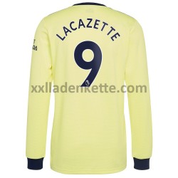 Fußballtrikot Arsenal Alexandre Lacazette 9 Auswärts 2021-2022 Langarm