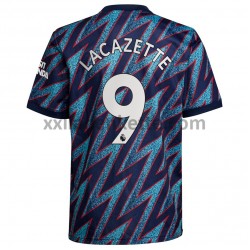 Fußballtrikot Arsenal Alexandre Lacazette 9 Ausweich 2021-2022 Kurzarm