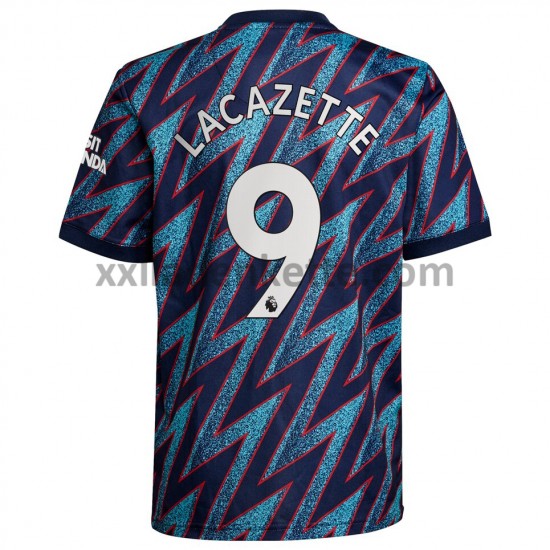 Fußballtrikot Arsenal Alexandre Lacazette 9 Ausweich 2021-2022 Kurzarm