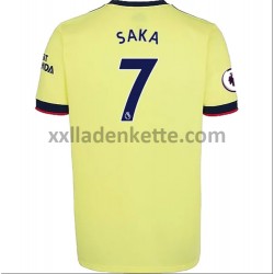 Fußballtrikot Arsenal Bukayo Saka 7 Auswärts 2021-2022 Kurzarm