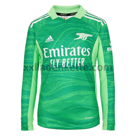 Fußballtrikot Arsenal Torwart Heim 2021-2022 Langarm