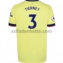 Fußballtrikot Arsenal Kieran Tierney 3 Auswärts 2021-2022 Kurzarm