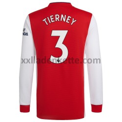 Fußballtrikot Arsenal Kieran Tierney 3 Heim 2021-2022 Langarm