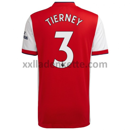Fußballtrikot Arsenal Kieran Tierney 3 Heim 2021-2022 Kurzarm