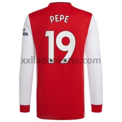 Fußballtrikot Arsenal Nicolas Pepe 19 Heim 2021-2022 Langarm