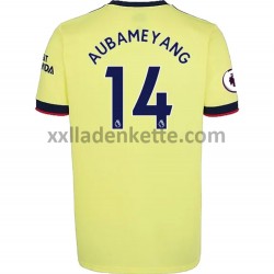 Fußballtrikot Arsenal Pierre-Emerick Aubameyang 14 Auswärts 2021-2022 Kurzarm