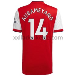 Fußballtrikot Arsenal Pierre-Emerick Aubameyang 14 Heim 2021-2022 Kurzarm