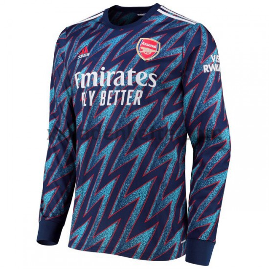 Fußballtrikot Arsenal Ausweich 2021-2022 Langarm