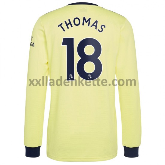 Fußballtrikot Arsenal Thomas Partey 18 Auswärts 2021-2022 Langarm