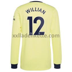 Fußballtrikot Arsenal Willian 12 Auswärts 2021-2022 Langarm