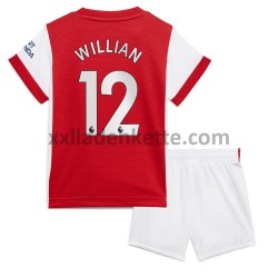 Fußballtrikot Arsenal Willian 12 Kinder Heim 2021-2022 Kurzarm