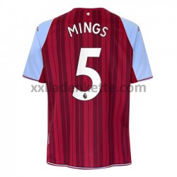 Fußballtrikot Aston Villa Tyrone Mings 5 Heim 2021-2022 Kurzarm