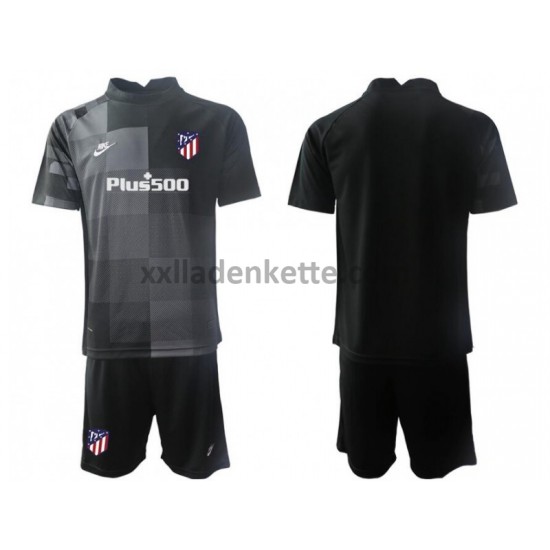 Fußballtrikot Atlético Madrid Torwart Kinder Auswärts 2021-2022 Kurzarm