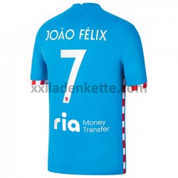Fußballtrikot Atlético Madrid Joao Felix 7 Drittes 2021-2022 Kurzarm