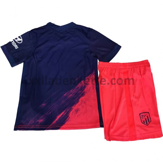 Fußballtrikot Atlético Madrid Kinder Auswärts 2021-2022 Kurzarm