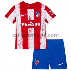 Fußballtrikot Atlético Madrid Kinder Heim 2021-2022 Kurzarm