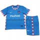 Fußballtrikot Atlético Madrid Kinder Ausweich 2021-2022 Kurzarm