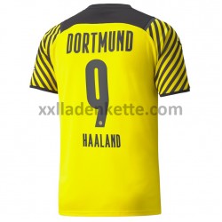 Fußballtrikot BVB Borussia Dortmund Erling Haaland 9 Heim 2021-2022 Kurzarm